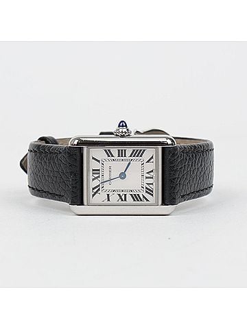 Cartier Tank Must Small Quartz Watch Black (view 2)