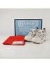Gucci 100% Leather White Flash Track Sneakers Size EU 34 1/2 - photo 1