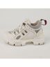 Gucci 100% Leather White Flash Track Sneakers Size EU 34 1/2 - photo 5