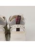 Gucci 100% Leather White Flash Track Sneakers Size EU 34 1/2 - photo 9