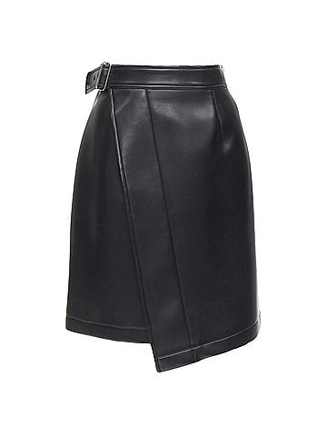 Comme des Garçons Comme Des Garcons Faux Leather Wrap Skirt (view 1)