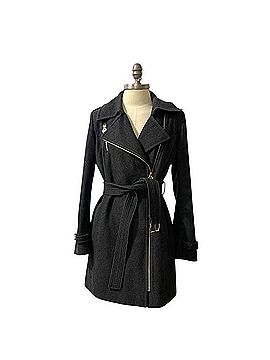 Michael Kors Wool Blend Car Coat Trenchcoat (view 2)