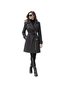 Michael Kors Wool Blend Car Coat Trenchcoat (view 1)