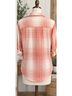 Mudd Plaid Pink White Button-Down Shirt Size M - photo 3