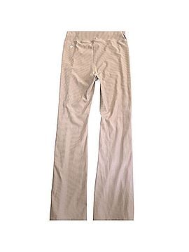 Lululemon Athletica Brushed Softstreme Ribbed Zip Flared Pant Fleece Pants (view 2)