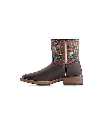 Andrea Women's Leather Western Boots (view 2)