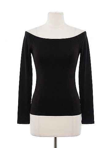 Show Me Your Mumu Marnie Top in Black Rib (view 1)
