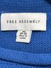 Free Assembly 100% Cotton Blue Pullover Sweater Size XS - photo 3
