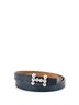 Hermès 100% Leather Green Bubble Reversible Belt Leather Thin One size - photo 1