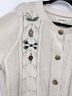 Lucky Brand Floral Ivory Pullover Sweater Size XL - photo 5