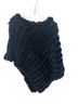 J. McLaughlin Black Poncho One size - photo 2