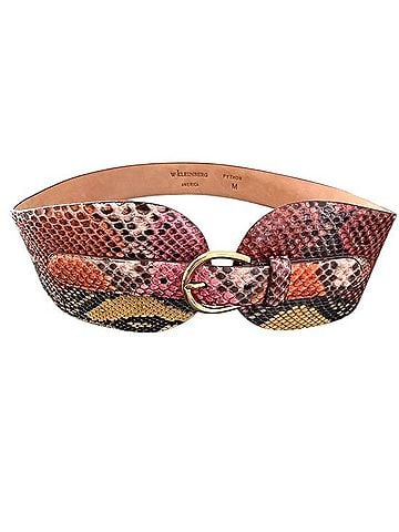 W. Kleinberg M Python Waist Belt Belt (view 1)