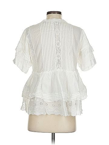 The Kooples The Kooples Short Sleeve Blouse (view 2)