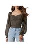 Astr Ditsy Blouse - photo 1