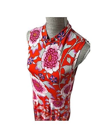 Maeve Beautiful Floral Swing Dress Casual Dress (view 2)