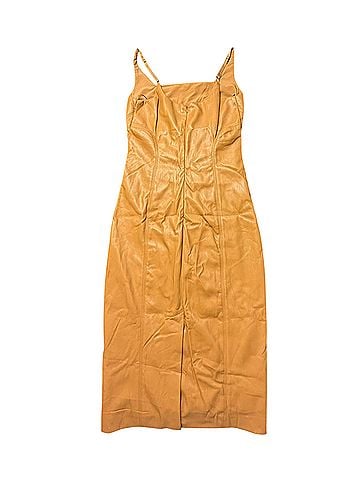 Elie Tahari Faux Leather Cocktail Cocktail Dress (view 2)