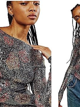 Free People Gold Rush Long Sleeve T-Shirt (view 2)