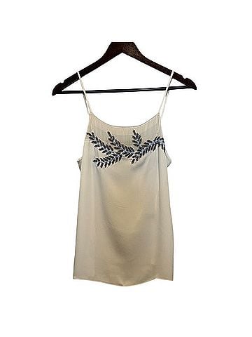 Elie Tahari Sleeveless Silk Top (view 1)