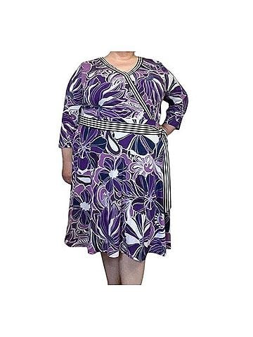 Leota Banded Perfect Wrap Dress Casual Dress (view 1)