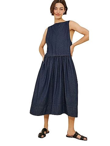 Free People Free People Denim Dress Casual Dress (view 1)