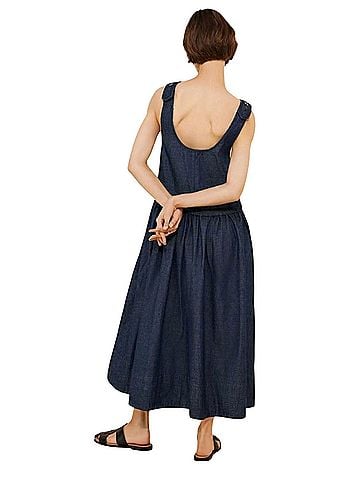 Free People Free People Denim Dress Casual Dress (view 2)