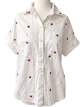 Madewell Courier Shirt Short Sleeve T-Shirt (view 2)