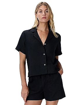 Quince European Linen Short Sleeve Shirt Short Sleeve T-Shirt (view 1)