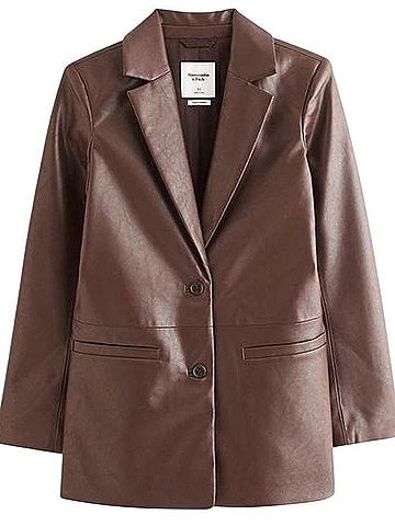 Abercrombie & Fitch Leather Jacket (view 2)