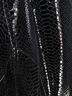 Chico's 100% Leather 100% Polyester Snake Print Black Jacket Size XL - photo 6