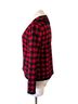 Pendleton 100% Merino Plaid Black Red Cardigan Size L - photo 2