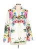 Berek Floral Graphic White Berek Blazer Size L - photo 1