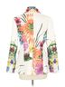 Berek Floral Graphic White Berek Blazer Size L - photo 2