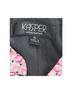 Kasper 100% Polyester Floral Pink Black Gray Jacket Size 6 - photo 7