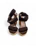 Stuart Weitzman Black Brown Wedges Size 8 - photo 3