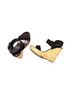 Stuart Weitzman Black Brown Wedges Size 8 - photo 2