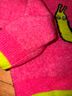 Zara Animal Print Chevron-herringbone Color Block Graphic Ombre Pink Yellow Purple Pullover Sweater Size M - photo 4