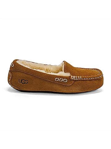Ugg Women's Ansley Moccasin Style Slippers in Chestnut (view 1)