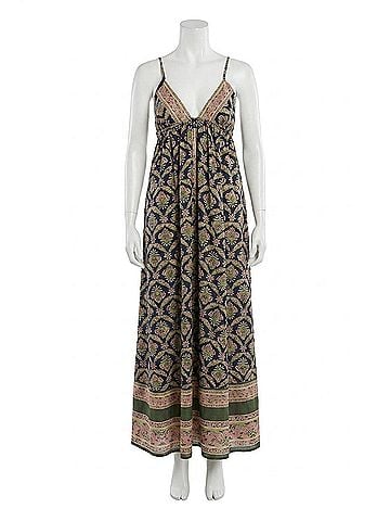 Free People Sorrento Stroll Printed Maxi Dress in Blue (view 1)