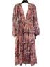 Lulus 100% Polyester 100% Rayon Floral Multi Color Cocktail Dress Size S - photo 1