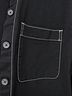 Bagatelle Black Button-Down Shirt Size XS - photo 4