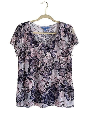Simply Vera Vera Wang Short Sleeve Blouse (view 1)