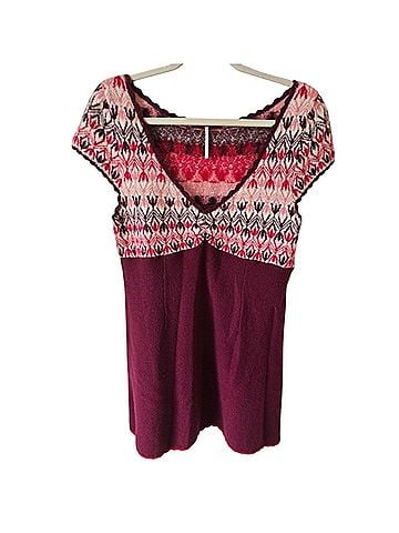 Free People Short Sleeve Blouse (view 1)