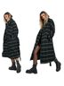 New Look 46% Polyester 33% Acrylic 9% Viscose 6% Nylon 5% Wool 1% Cotton 100% Polyester Checkered-gingham Black White Coat Size S - photo 1