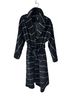 New Look 46% Polyester 33% Acrylic 9% Viscose 6% Nylon 5% Wool 1% Cotton 100% Polyester Checkered-gingham Black White Coat Size S - photo 2