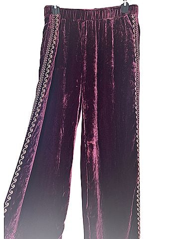 Johnny Was Velour Pants (view 1)