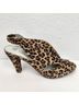 Eric Michael Animal Print Brown Heels Size 9 1/2 - photo 12