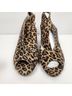 Eric Michael Animal Print Brown Heels Size 9 1/2 - photo 6
