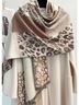 Accessories Animal Print Brown Ivory Scarf One size - photo 5