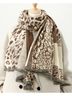 Accessories Animal Print Brown Ivory Scarf One size - photo 3