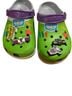 Crocs Purple Green Mule/Clog Size 9 - photo 1